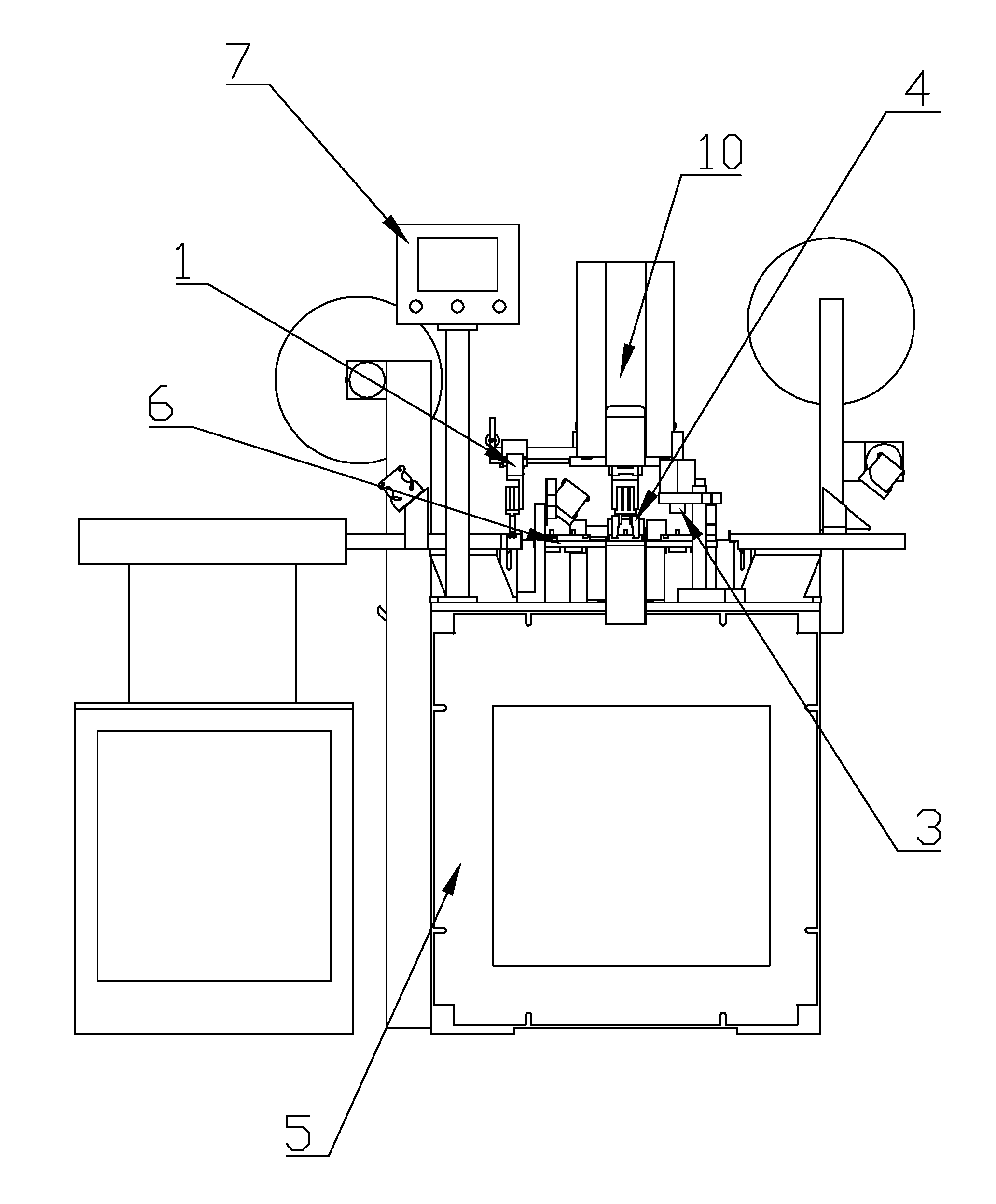 Assembly machine for venting cap of disposable cell culture flask