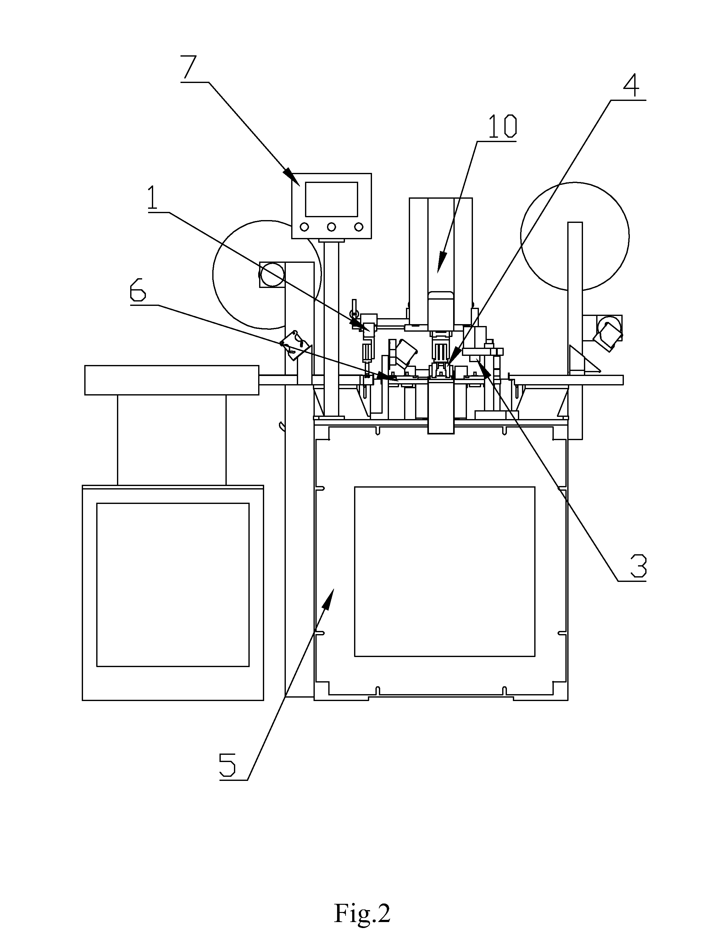 Assembly machine for venting cap of disposable cell culture flask