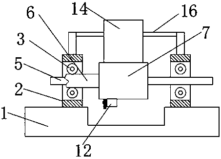 Salting device used for intestinal casing shrinking machine