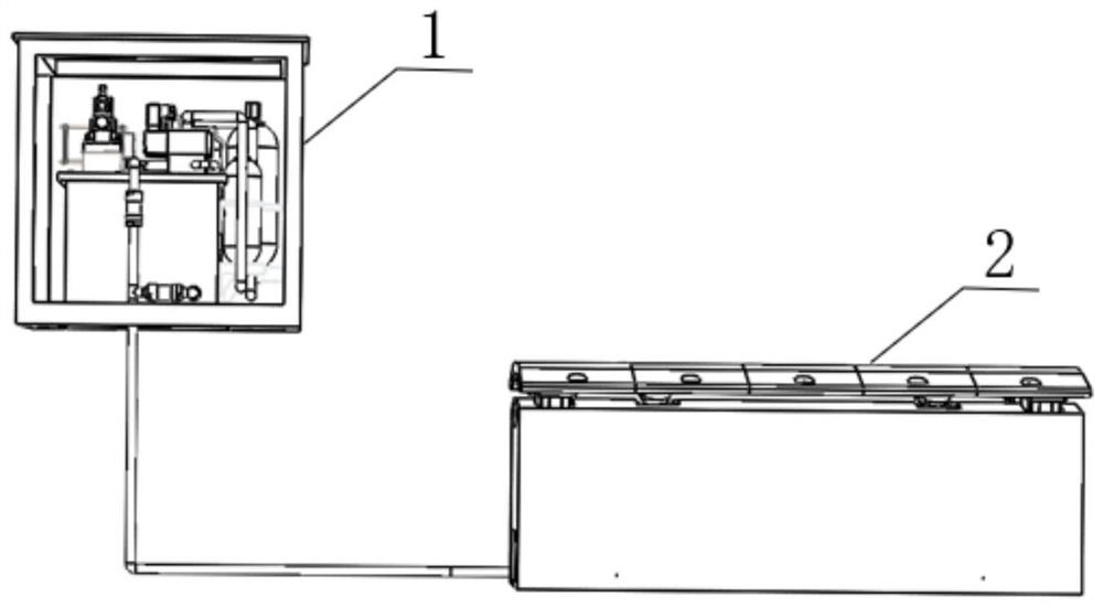 Staggered deceleration strip power generation equipment based on hydraulic drive