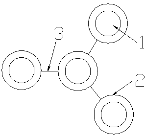 Parallel bundled overhead conductor