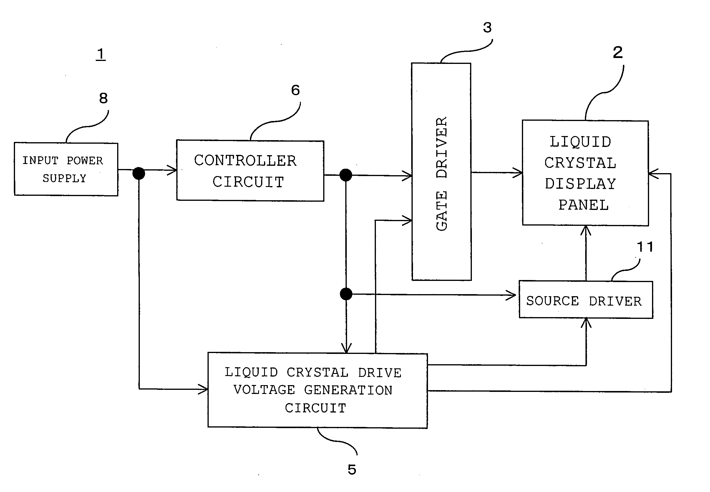 Liquid crystal display device and method of driving liquid crystal display device