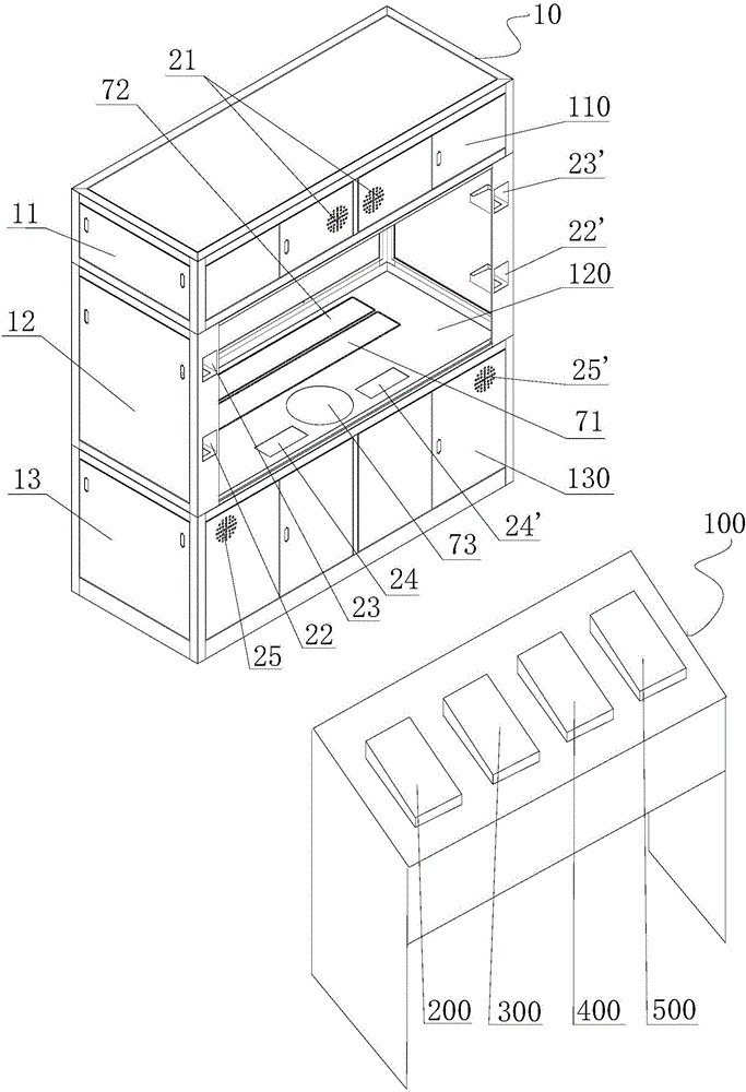 Stage sound, light and electricity interactive teaching platform