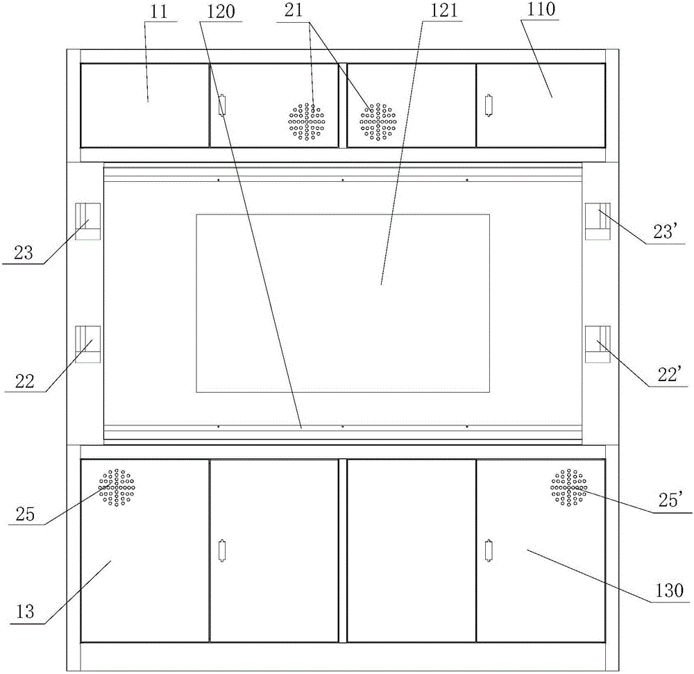 Stage sound, light and electricity interactive teaching platform