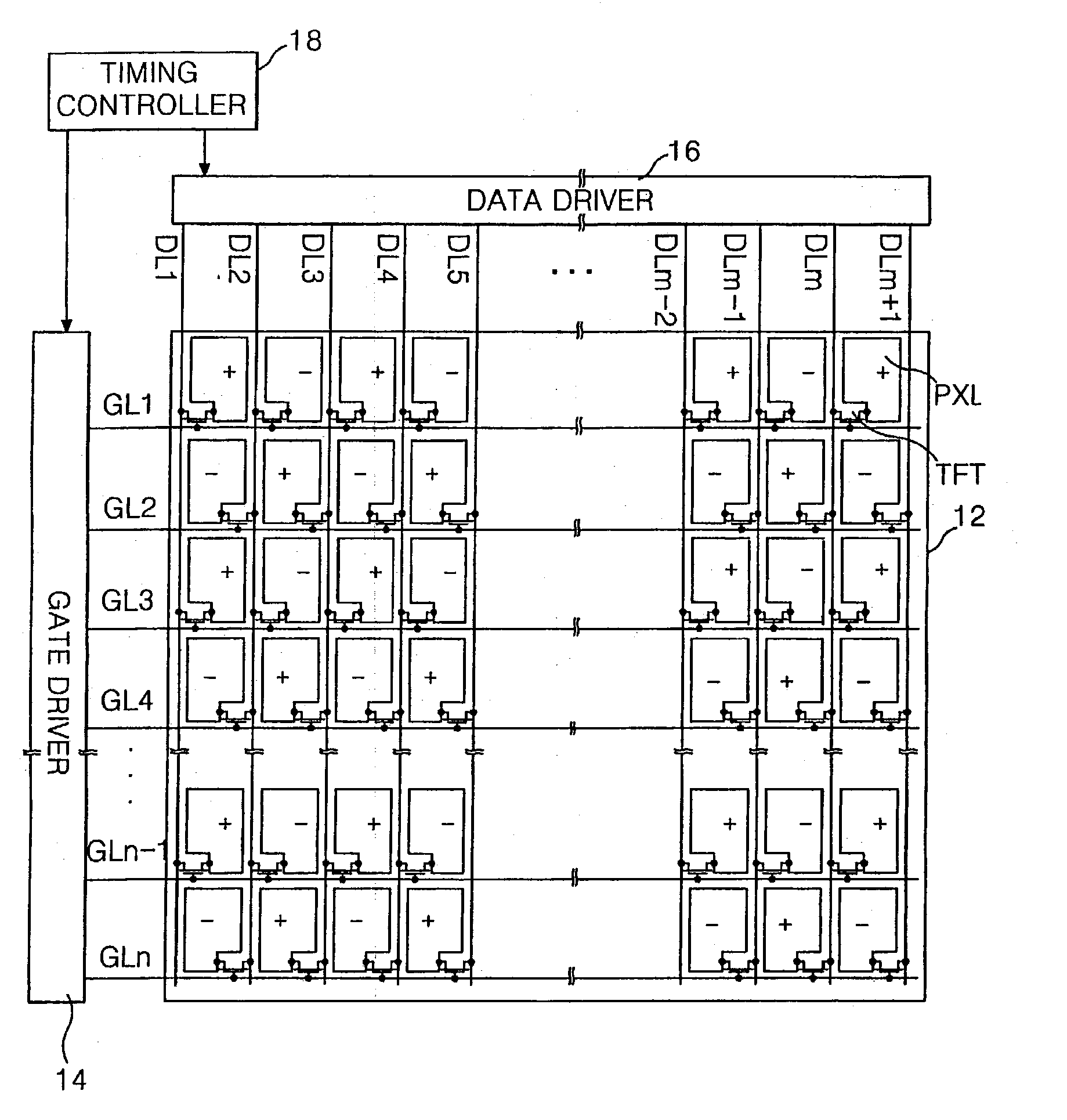 Liquid crystal display panel and method of making the same