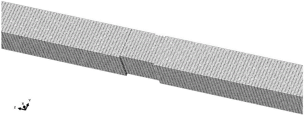 Computer dynamic simulation method of determining true strain rate effect of seawater aggregate concrete