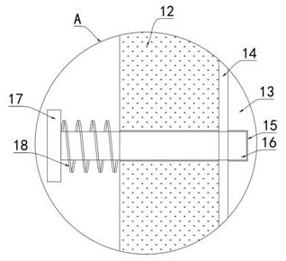 Cable fixing clamp for electric power engineering installation