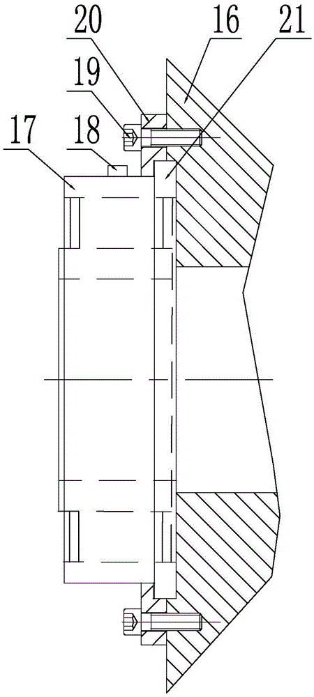 Dynamic real-time monitoring method for concrete bridge prestressed tendon tensioning force and special prestress construction system