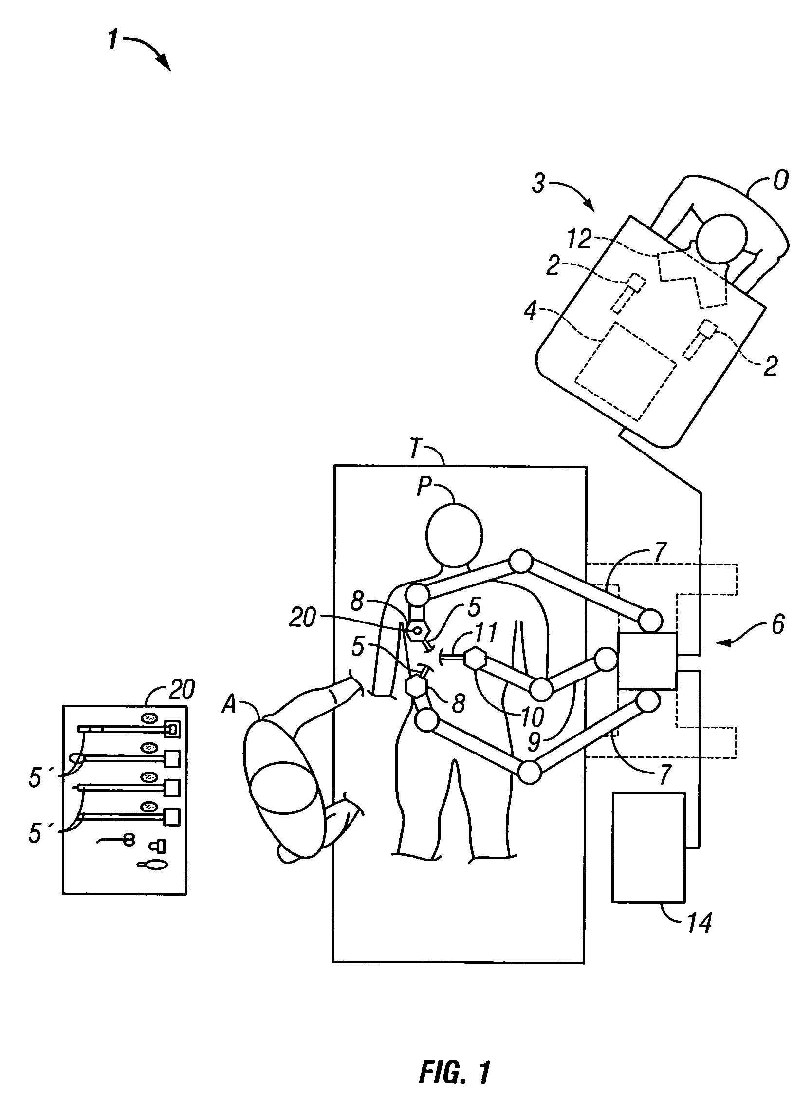 Indicator for tool state and communication in multi-arm robotic telesurgery and method of use