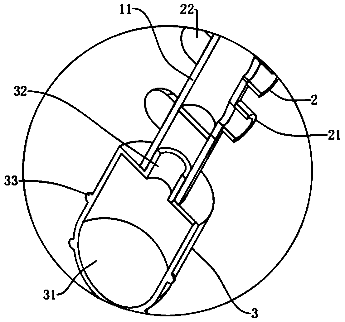 Emetic device for emergency internal medicine