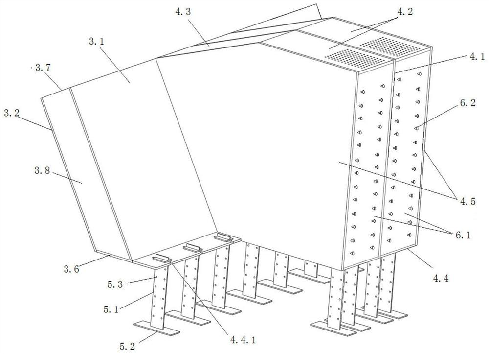 Steel plate strip suspension bridge and construction method thereof