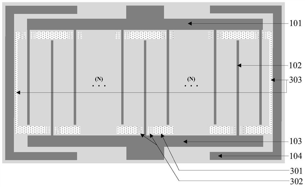 Film bulk acoustic resonator for suppressing side energy radiation based on photonic crystal