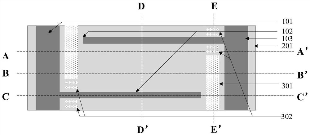 Film bulk acoustic resonator for suppressing side energy radiation based on photonic crystal