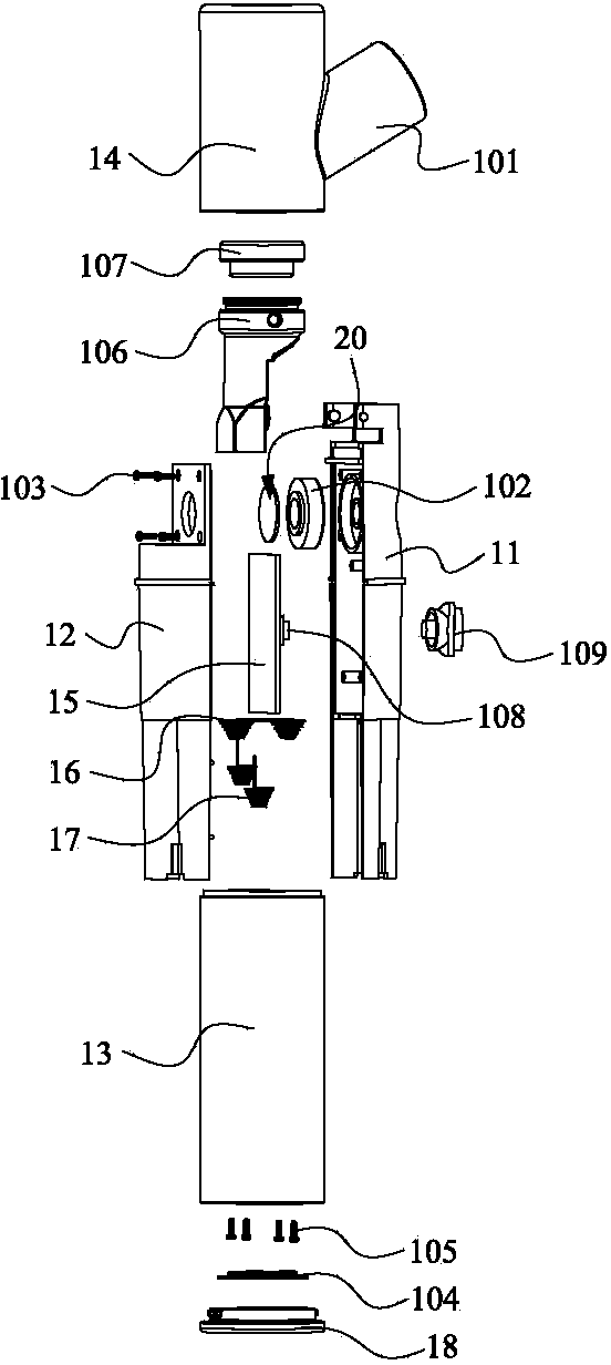 Guide type handheld timed miniature atomizer