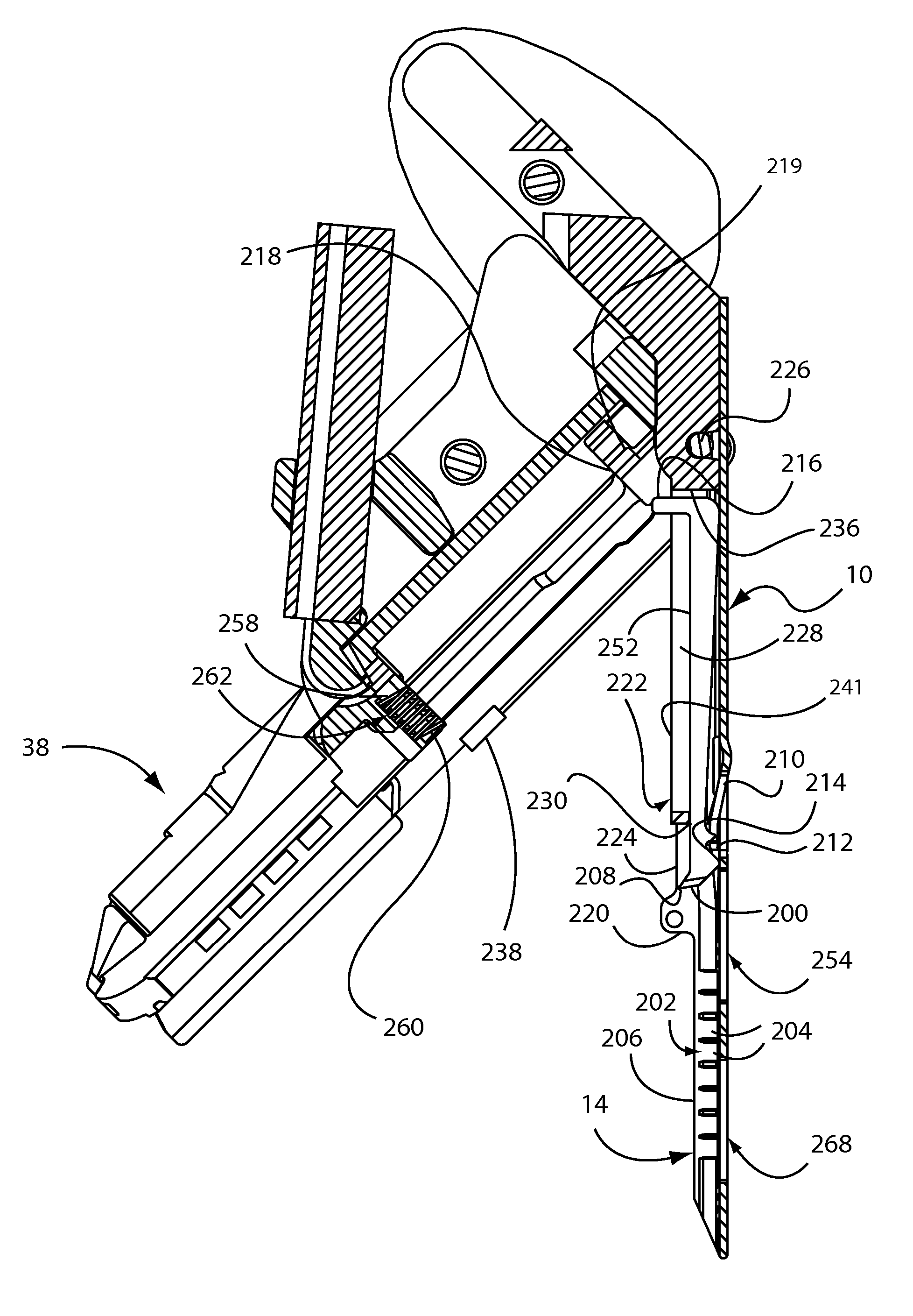 Anastomosis System with Anvil Entry Hole Sealer