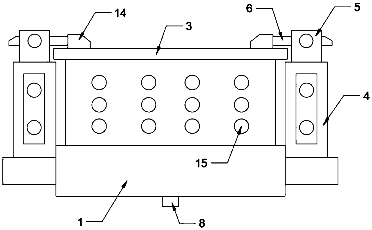 Household appliance outer shell forming mold