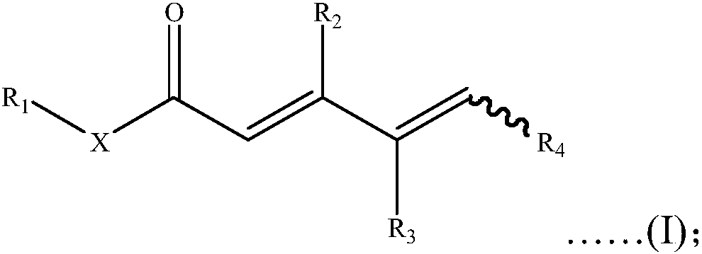 Unsaturated carbonyl compounds as well as preparation method and application thereof