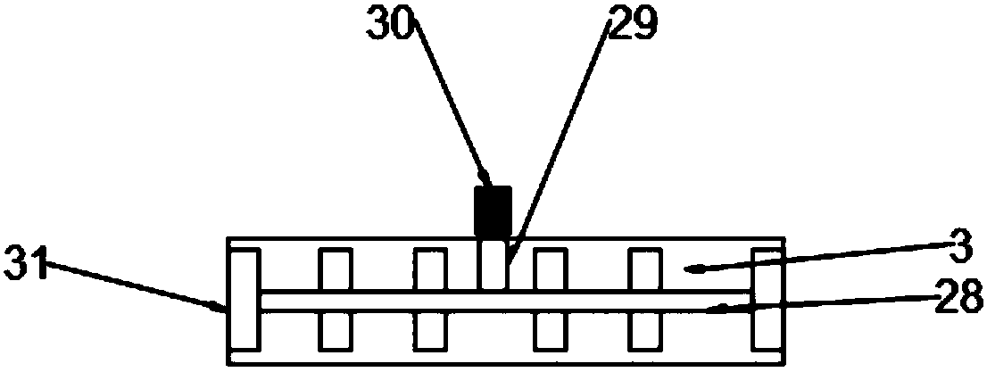 Efficient building cement stirring device