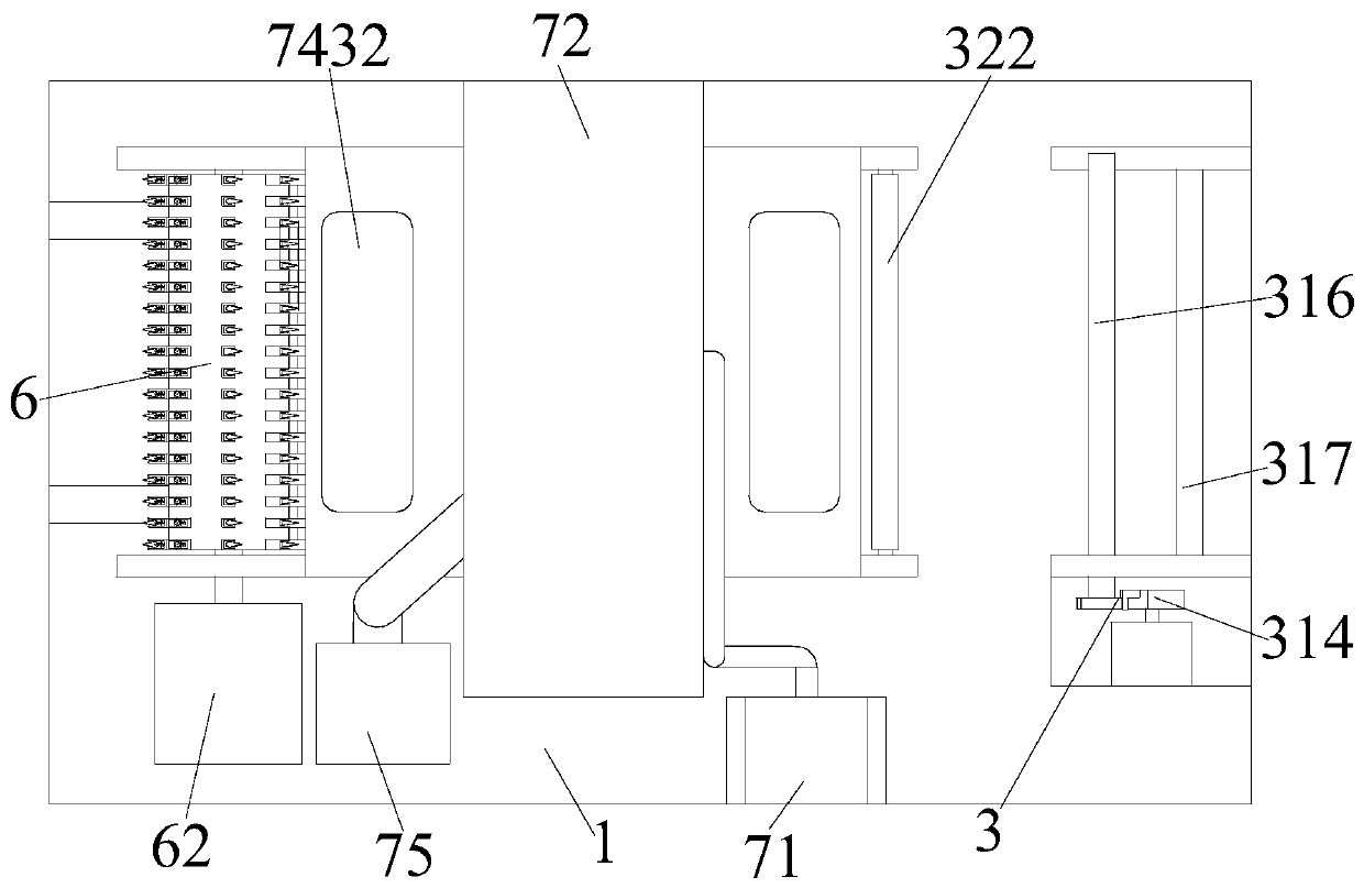 Textile lint processing treatment method