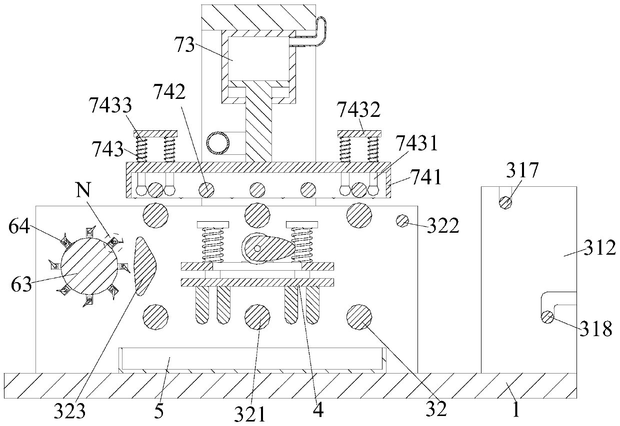 Textile lint processing treatment method