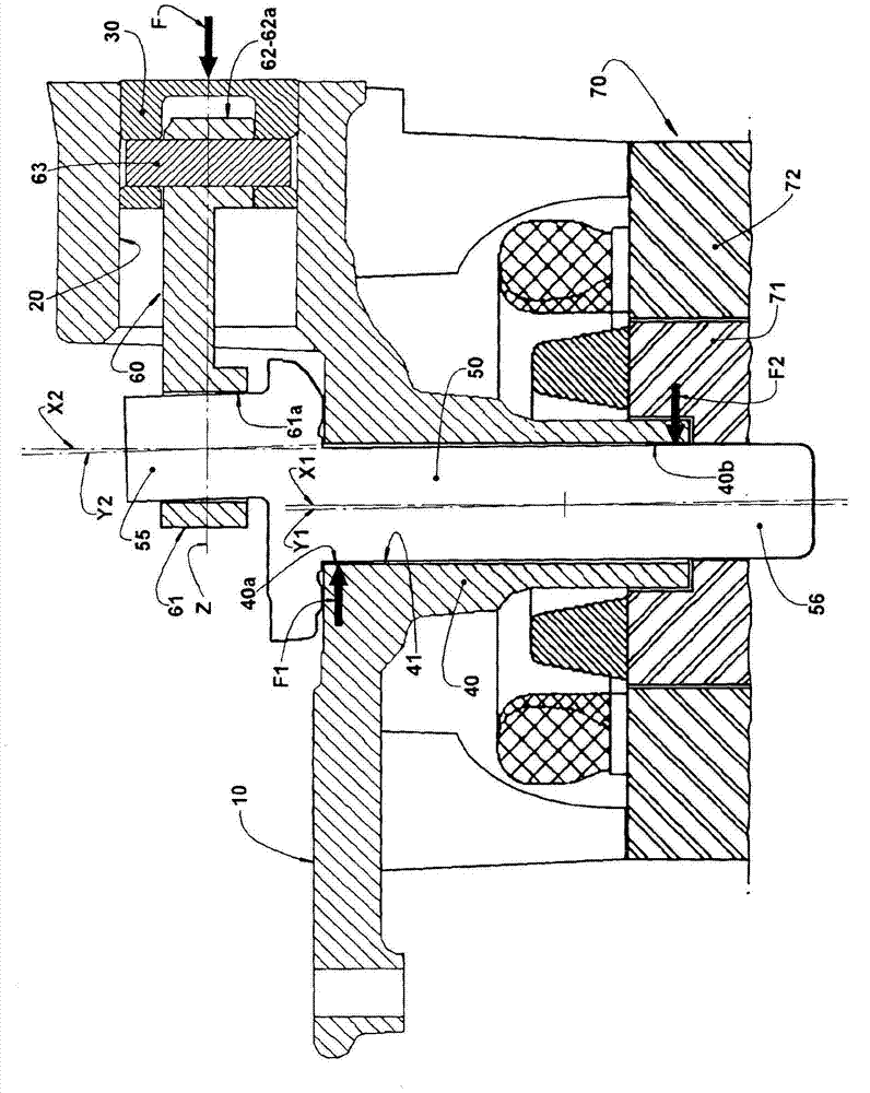 Bearing arrangements in refrigeration reciprocating compressor