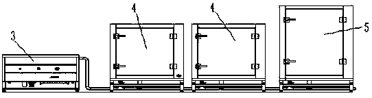 Water container with rapid descaling function and gas steam furnace with water container