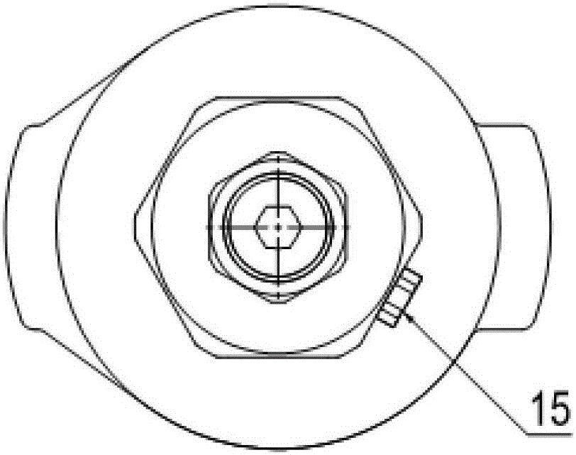 Decompression chamber structure of a large flow balanced pressure regulating valve