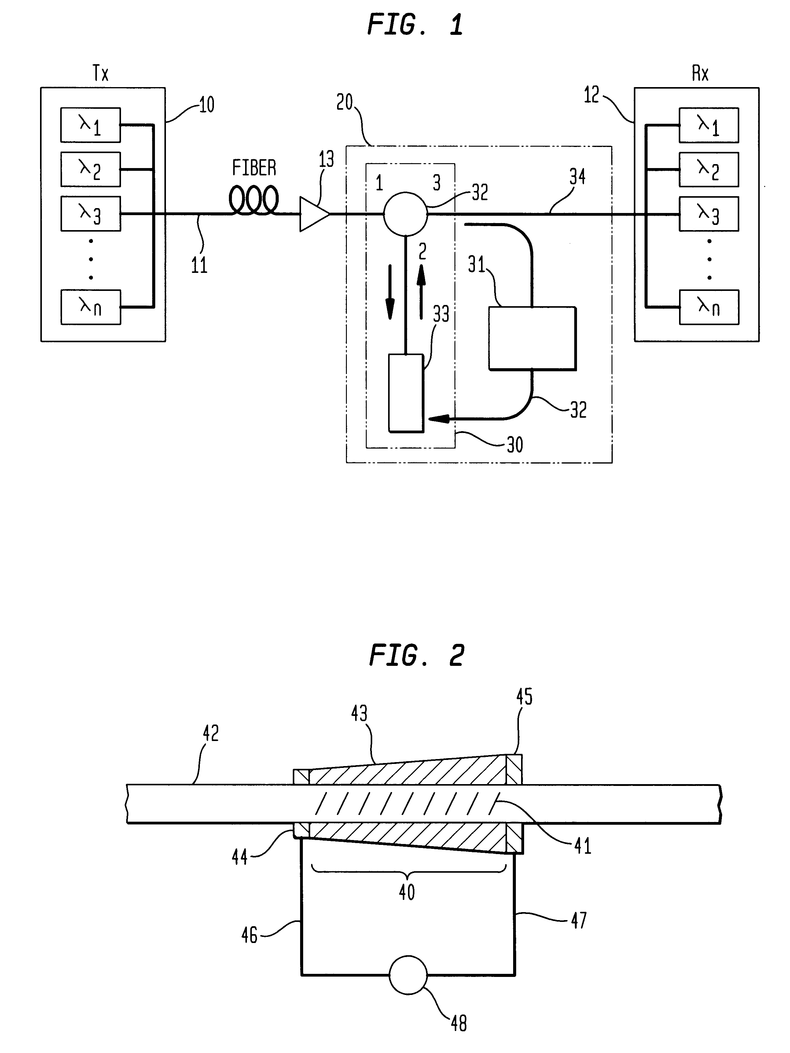 Optical fiber communication system incorporating automatic dispersion compensation modules to compensate for temperature induced variations