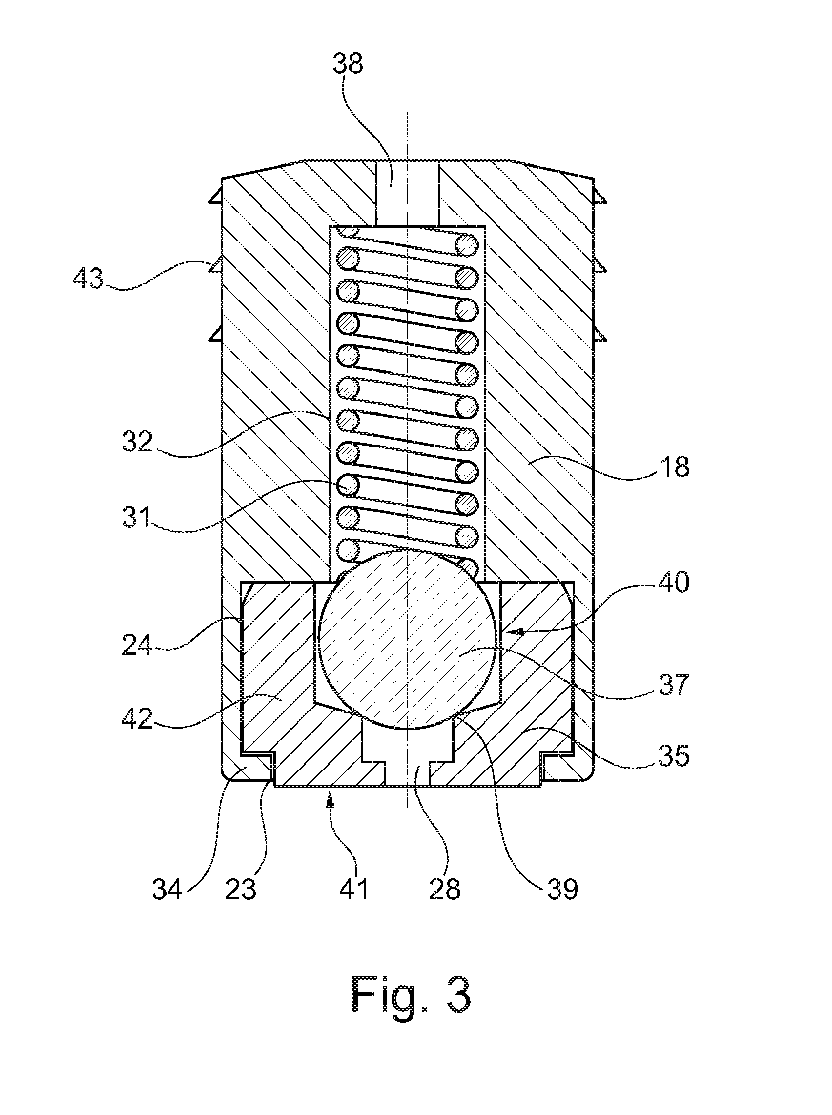 Hydraulic tensioning device for a traction mechanism drive