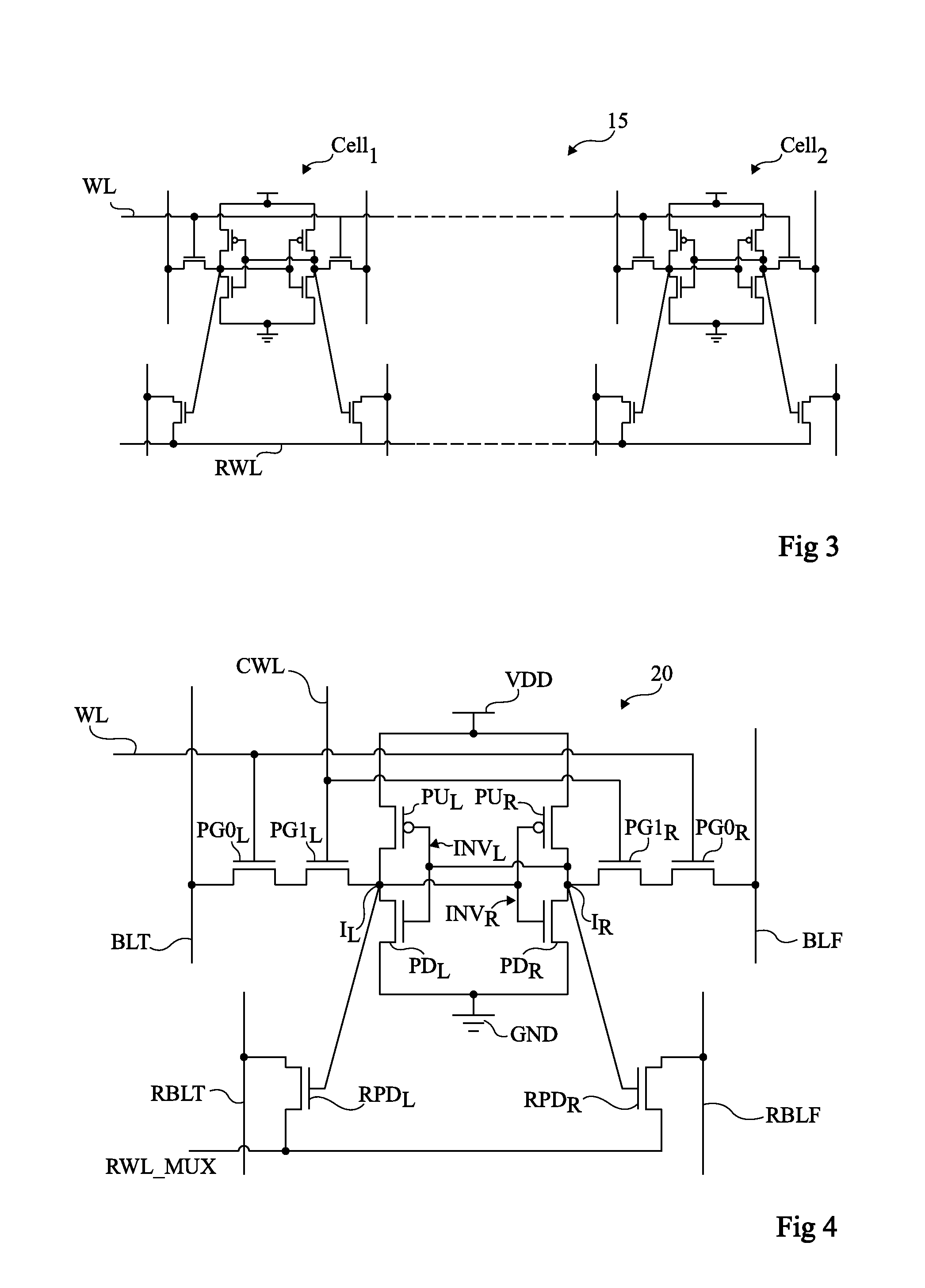 Volatile Memory with a Decreased Consumption