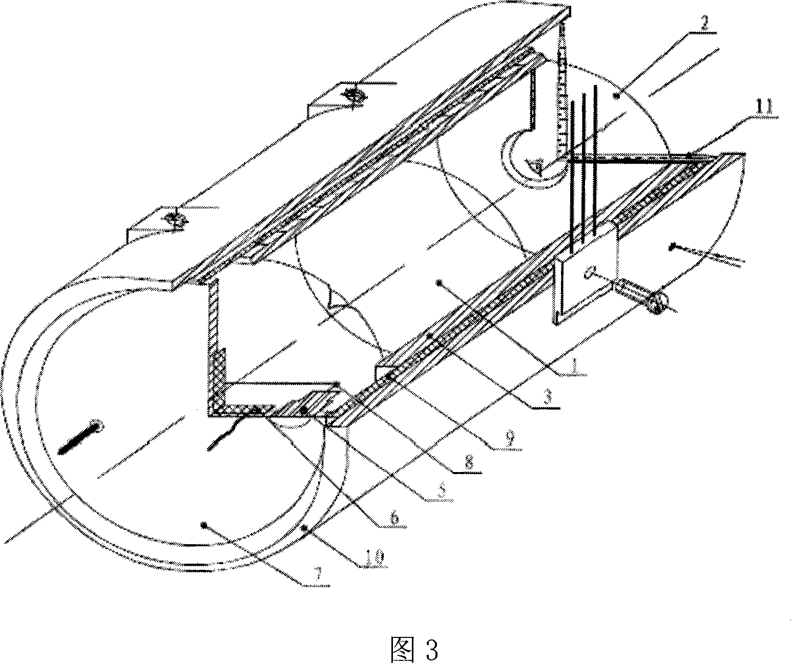 Small Rb atom frequency marking cavity bubble system