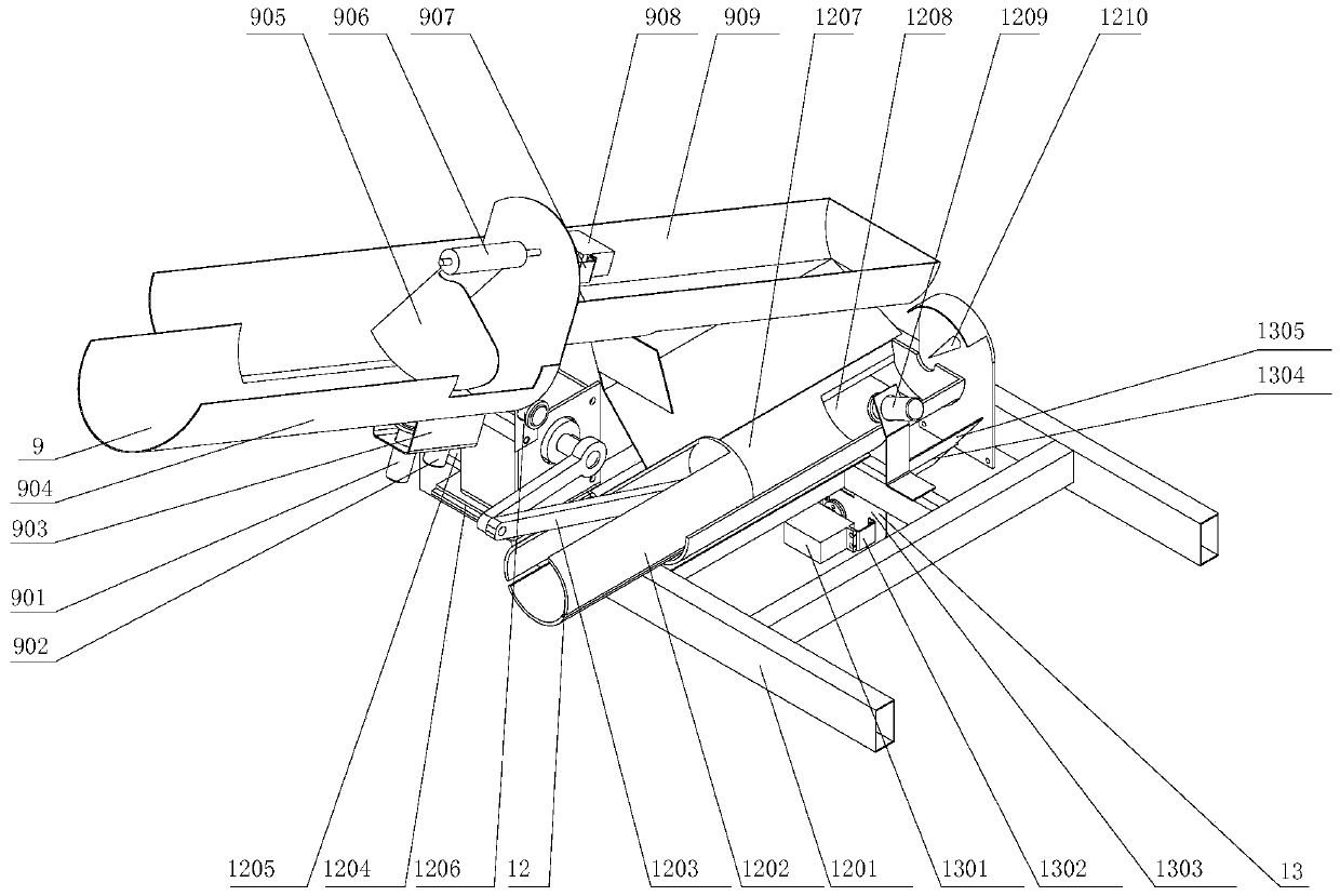 Compressing, classifying and recycling device for bottle garbage