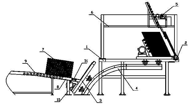 Automatic pulp feeding machine suitable for feeding pulp