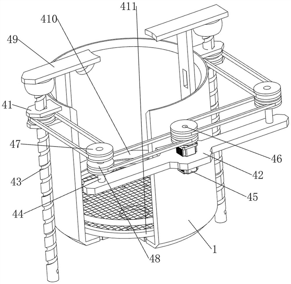 Environment-friendly sewage treatment device for oxidation catalysis of degradation-resistant substances