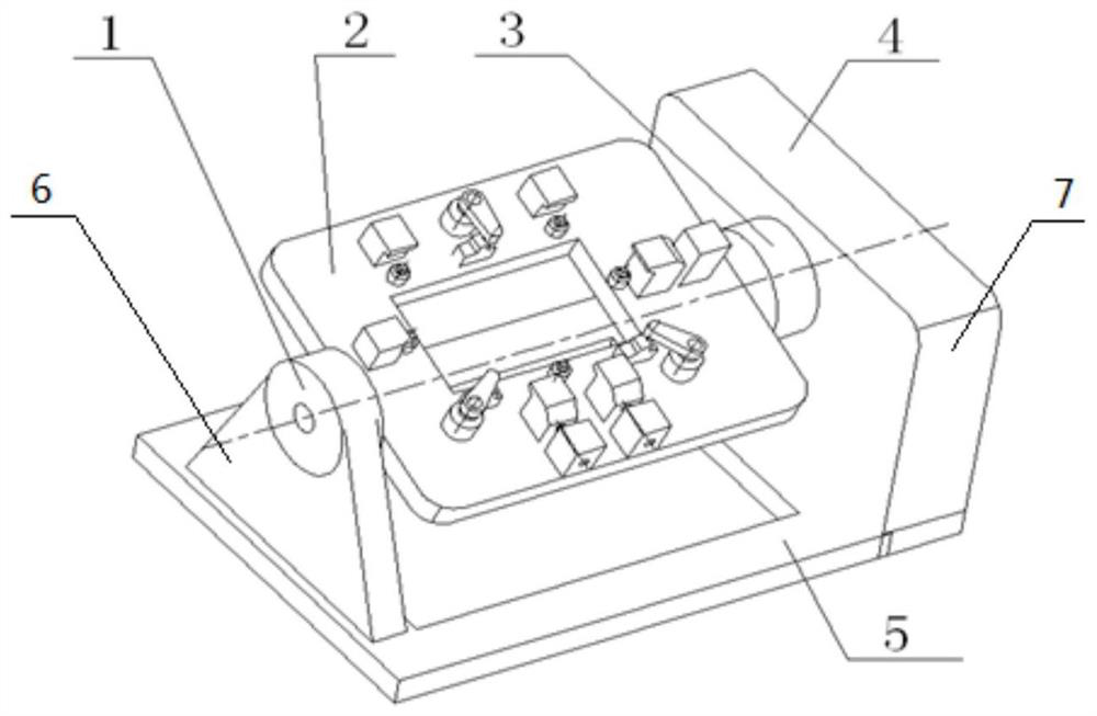 Tooling and method for positioning and processing thin-walled parts