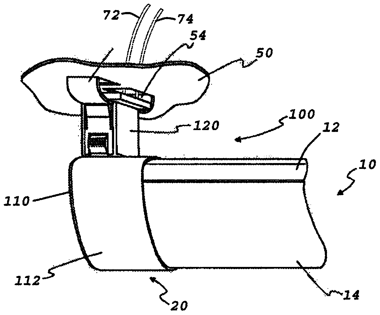 Connector system for lighting assembly