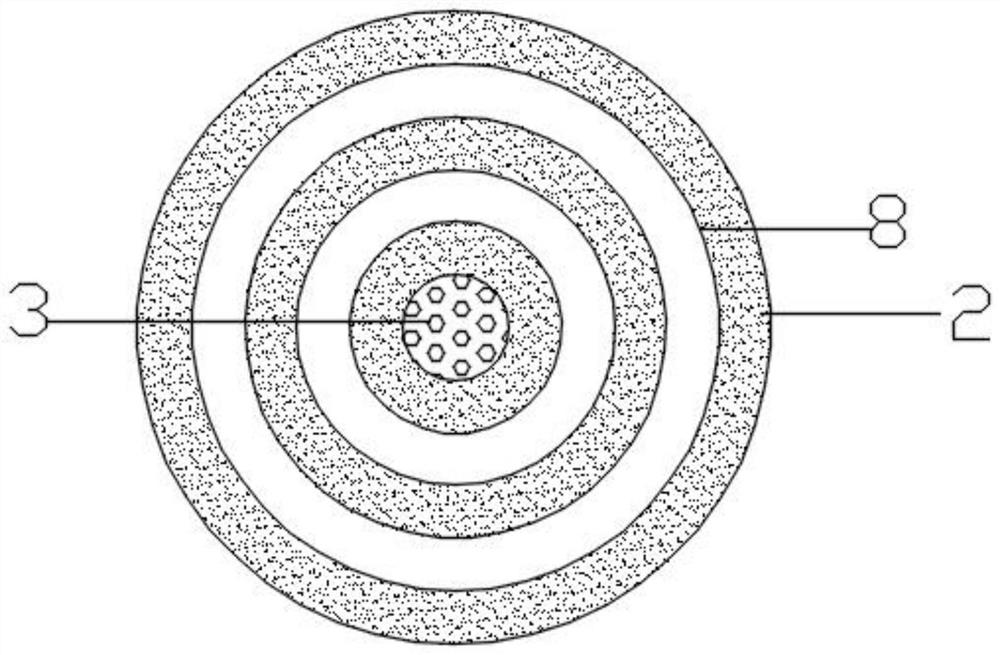 Novel riverway water purification device