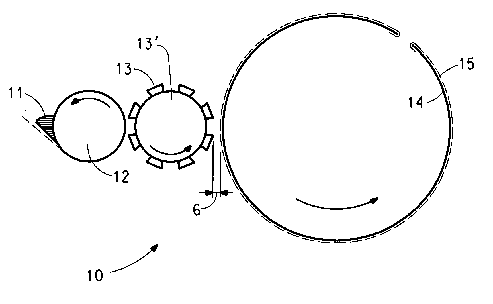 Fluoropolymer film made by printing