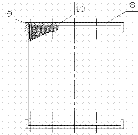 Injection molded steel-tube sea sand recycled concrete column with built-in stiffening member