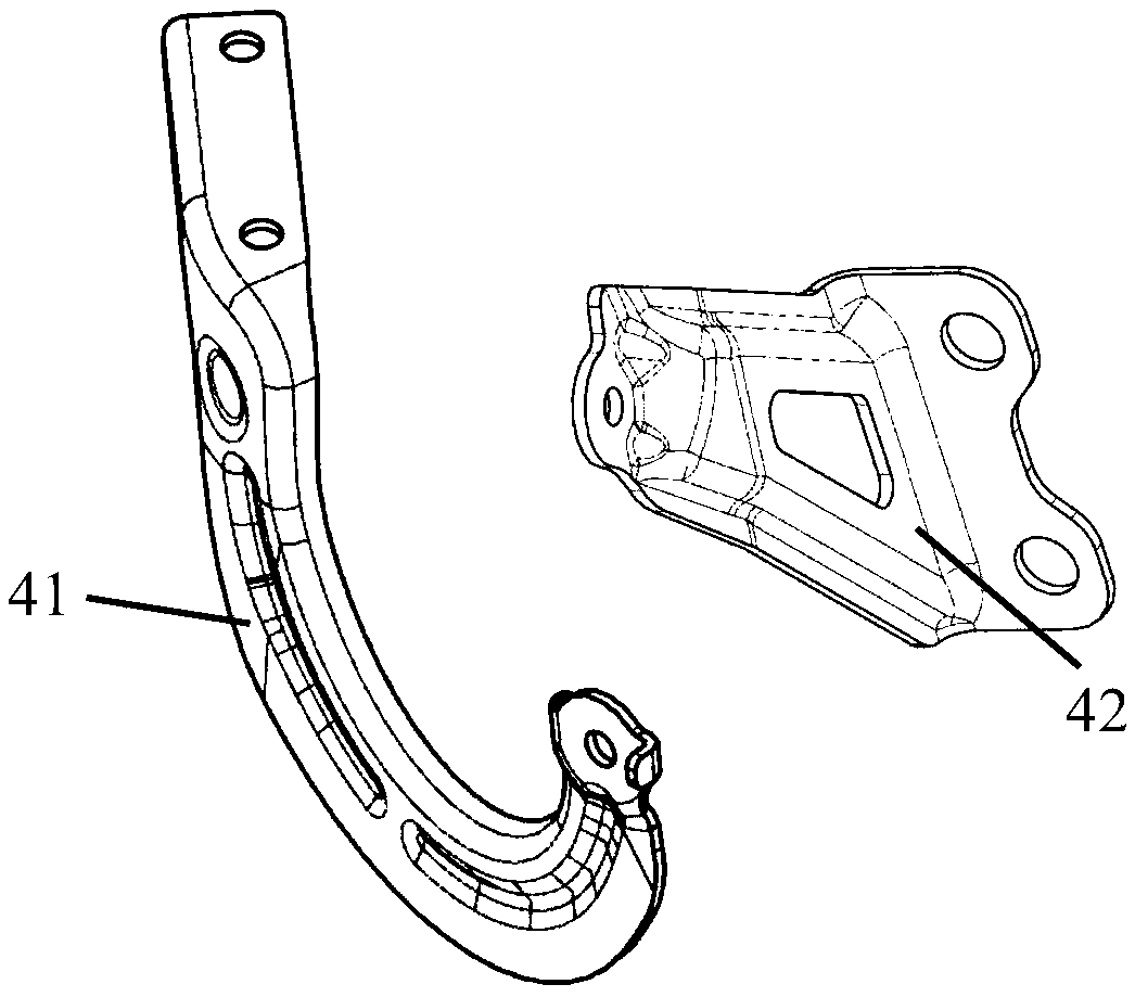 Automobile engine hood assembly