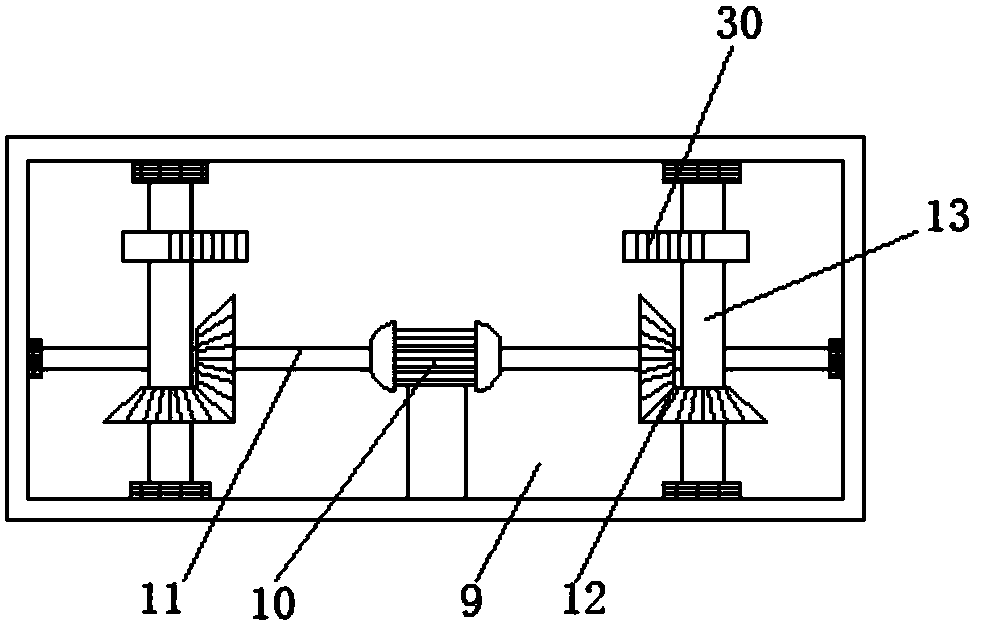 Hardware product paint spraying device