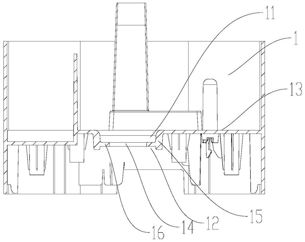 Heating structure and device with heating structure