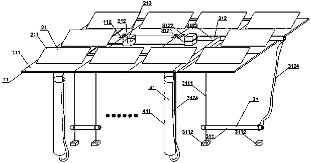 Alga control system based on water surface floating type photovoltaic power generation station