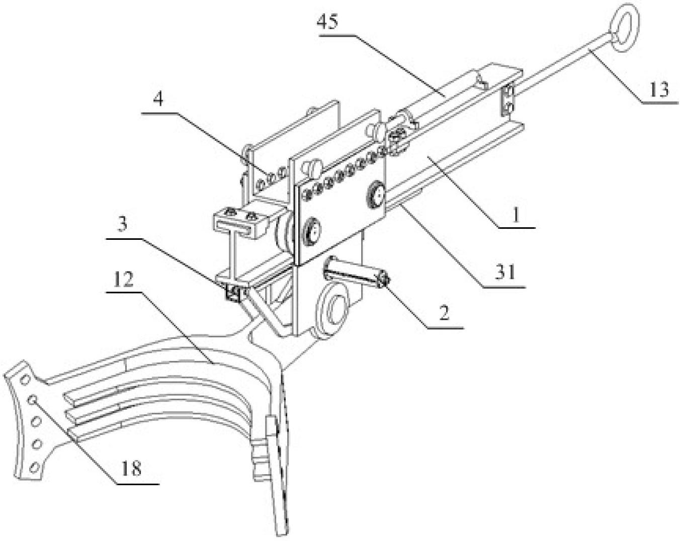 Lifting machine tool for impellers of offshore wind turbines