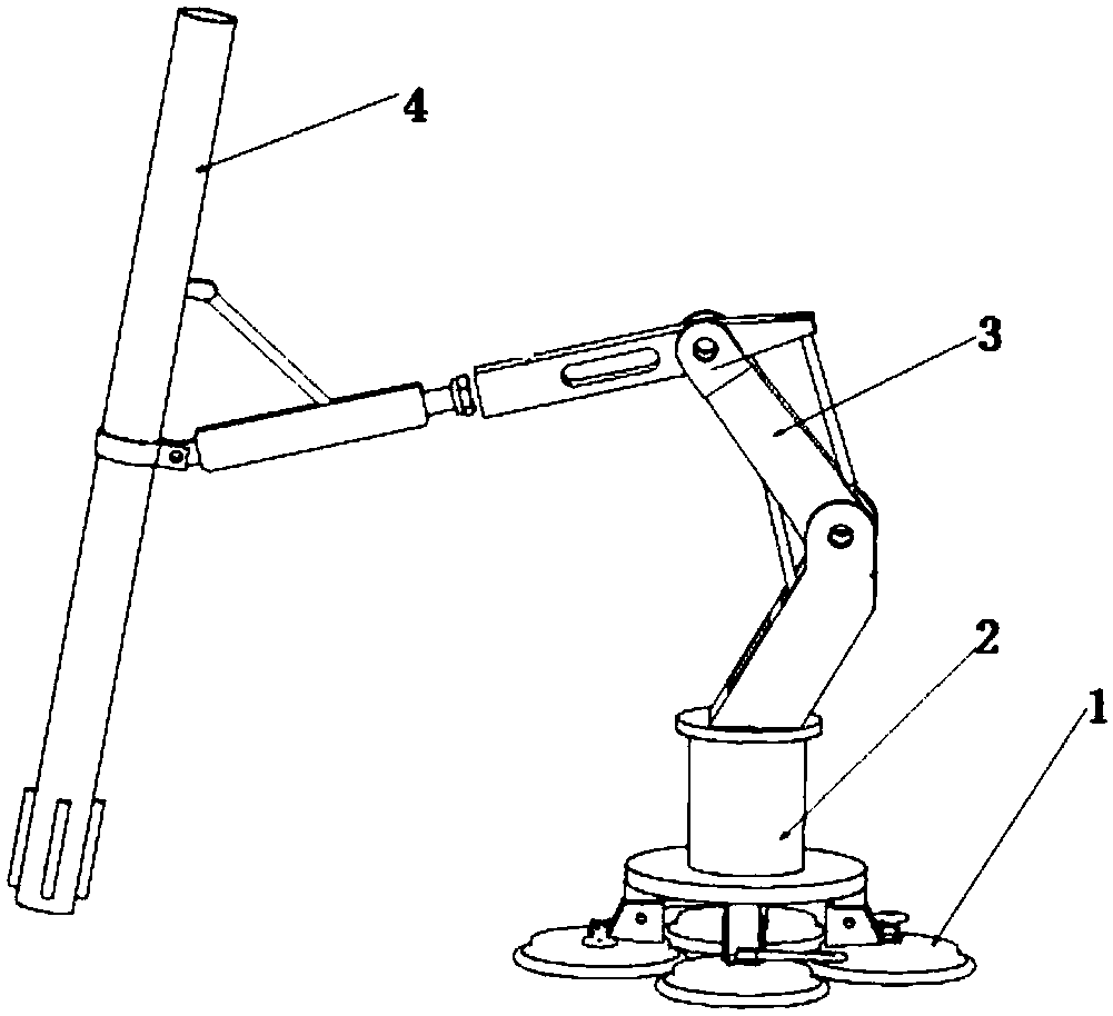 Electromagnetic impact device used for whole machine damage test