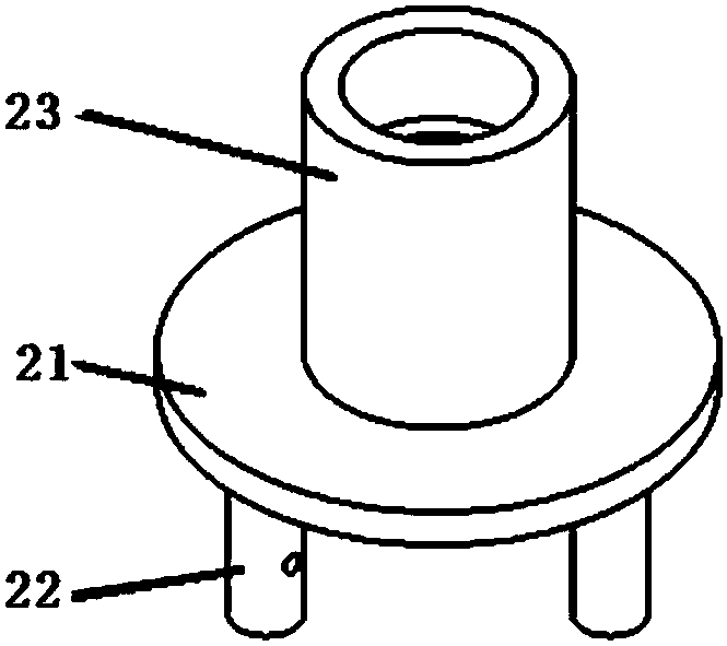 Electromagnetic impact device used for whole machine damage test