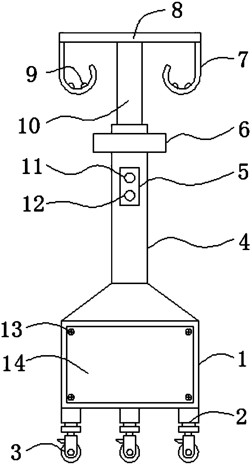 Electric infusion support