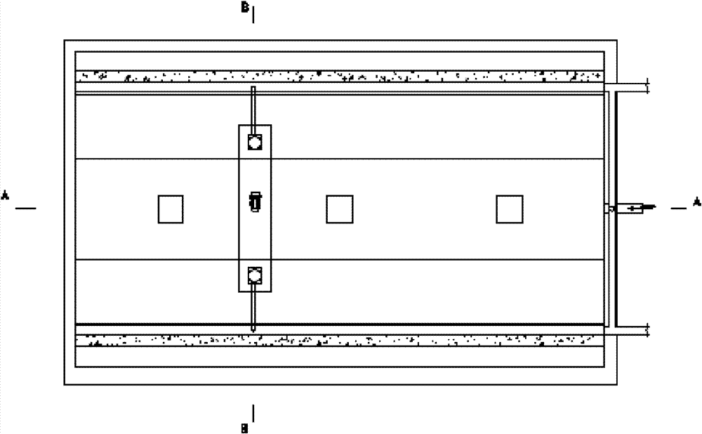 Trussed sludge circulation clarifying pool