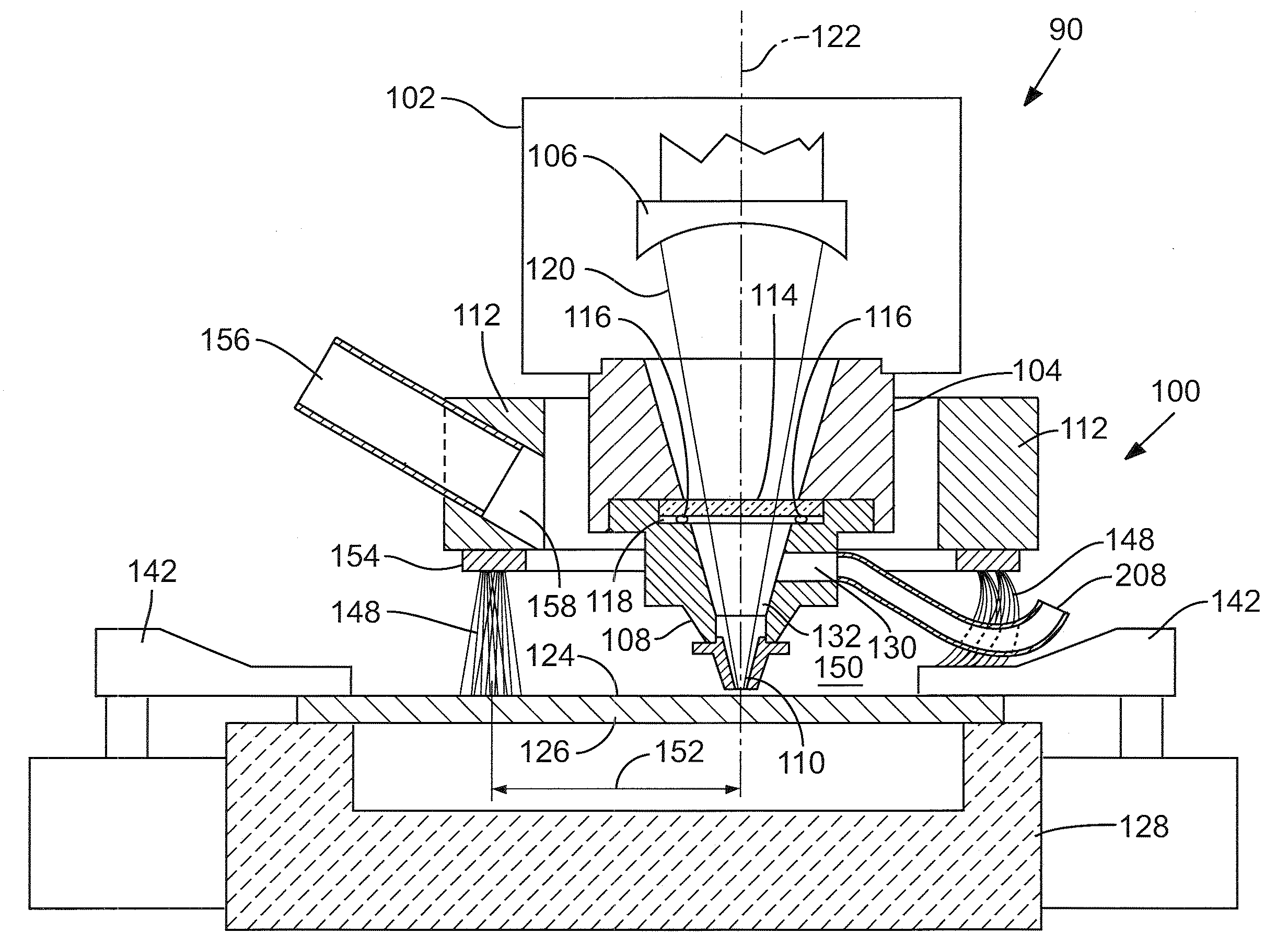 Debris capture and removal for laser micromachining