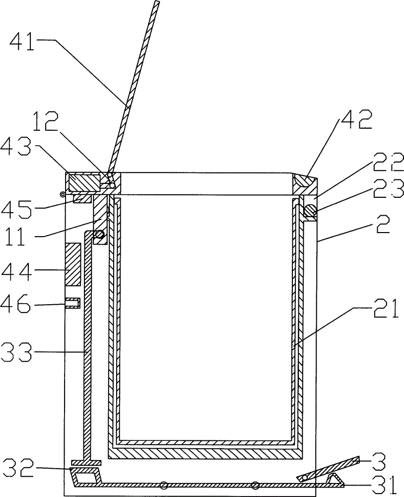 Pedal-type and automatic dual-purpose garbage can